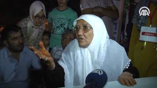 80 yaşındaki Saliha Nine FETÖ'ye meydan okudu