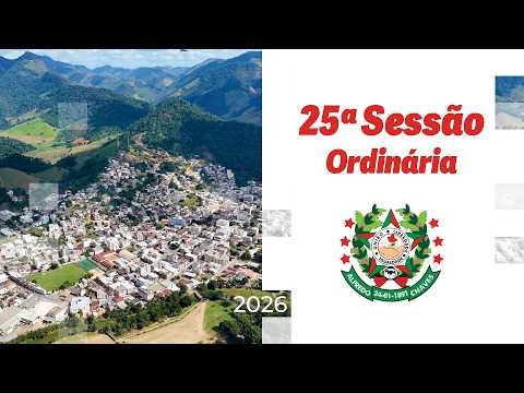 25ª Sessão Ordinária  |  15.07.26 Câmara Municipal de Alfredo Chaves / ES
