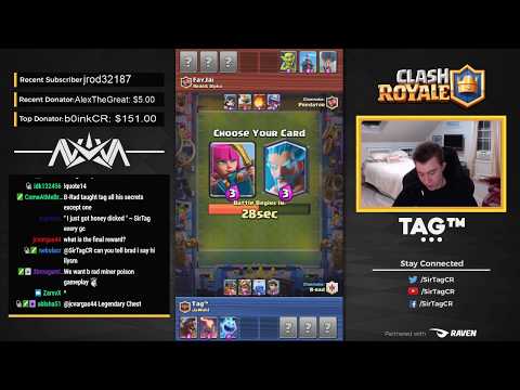 Tag + B-rad vs Predator + FayJai (Reddit Alpha) |  Clash Royale Touchdown 2v2
