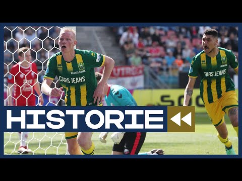 HISTORIE | Spectaculaire slotfase bij doelpuntrijke editie Utrecht - ADO