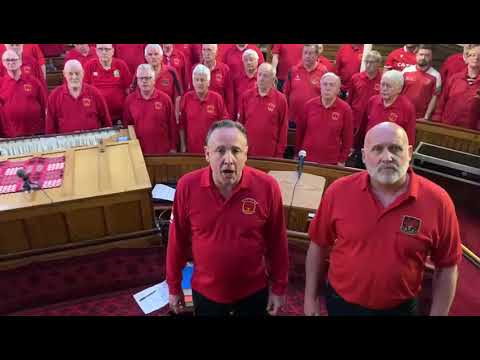 Treorchy Male Voice Choir sing Yma o Hyd