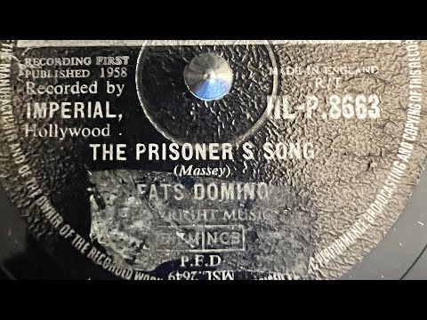Fats Domino - The Prisoners song  78rpm