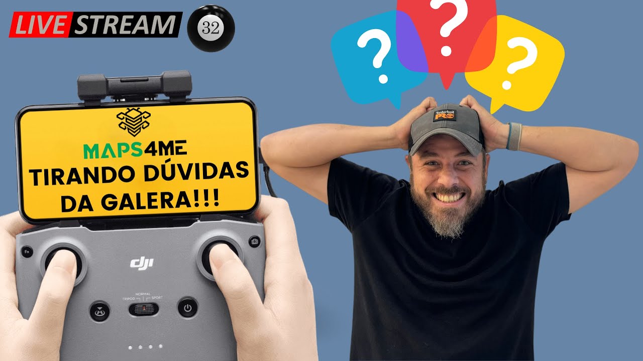 LIVE 32 -  MAPS4ME RESPONDE, Tirando DÚVIDAS AO VIVO