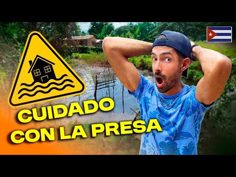 Visitamos presa desbordada en provincia Granma, Cuba 🇨🇺
