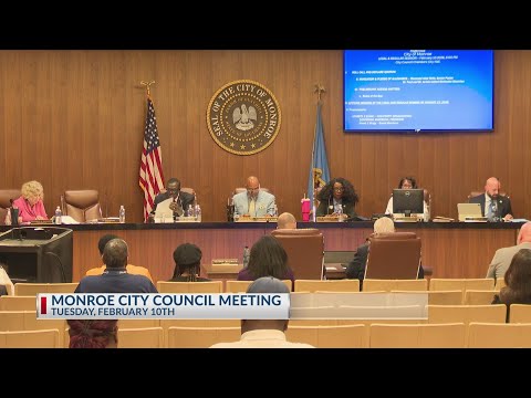 Monroe City Council Meeting