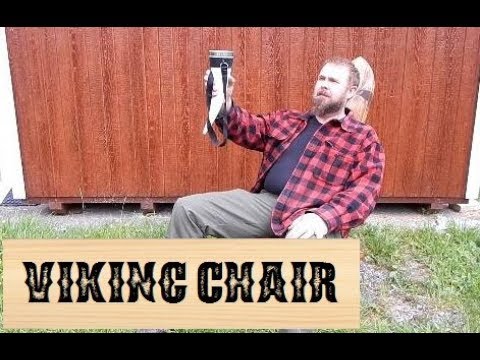 How to Build a "Viking" Chair - 5 Tools, 1 Board