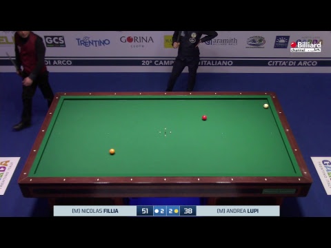 Fillia Nicolas Jose' VS Lupi Andrea  - 20° Campionato Italiano Città di Arco