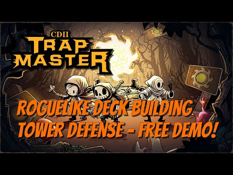 Trapmaster! A Roguelike Tower Defense Deck Builder - FREE DEMO!