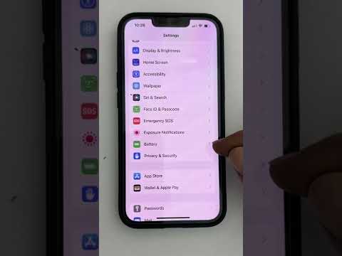 How to show battery percentage on iPhone 11, iPhone 12, iPhone 13 and iPhone 14 -iOS 16 #shorts