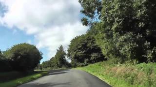 preview picture of video 'Driving Between Callac & Saint Servais, Côtes-d'Armor, Brittany, France 10th September 2012'