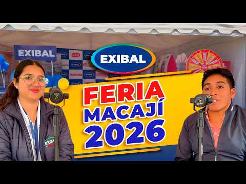 Así se vivió la Feria de Macají 2026 en Riobamba | 3 días junto a Exibal 🐄🌽