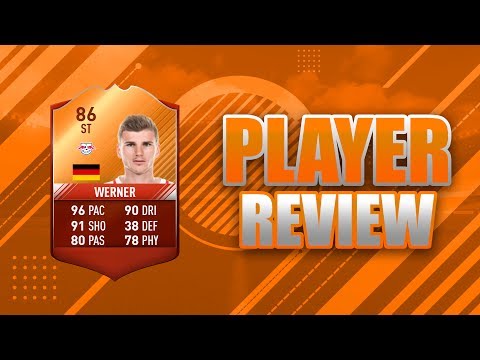 FIFA 17 - MOTM 86 RATED WERNER!!! PLAYER REVIEW!!! FIFA 17 ULTIMATE TEAM PLAYER REVIEW!!!