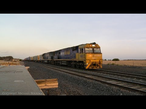 Pacific National 6MA5 Container Train - PoathTV Australian Railways