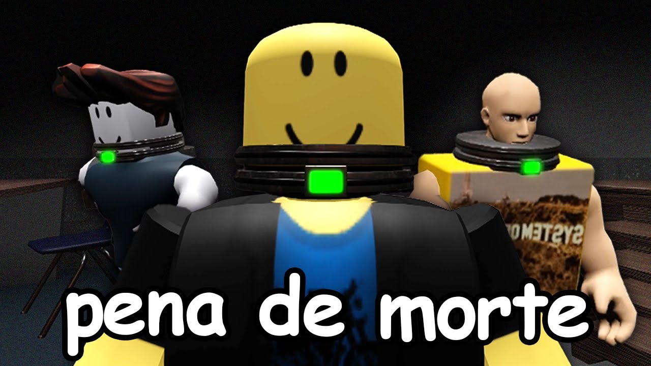 eu e os MANOS condenados a pena de MORT3 no roblox