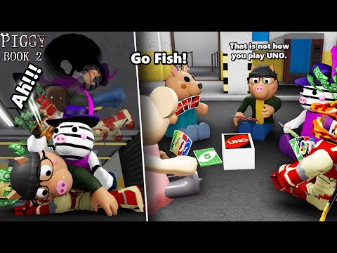 ROBLOX PIGGY RP FILM: PLAYING UNO WITH the infected...?