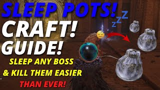 Sleep Pots Are BROKEN! How to Craft Sleep Pots in the New patch 1.08 - SWEET DREAMS! / Elden Ring