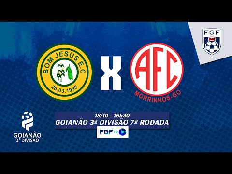 Bom Jesus x América - Goianão 3ª Divisão - 7ª rodada