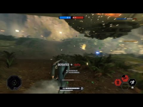Star wars battlefront 2 Hvv Han Solo 21 killstreak