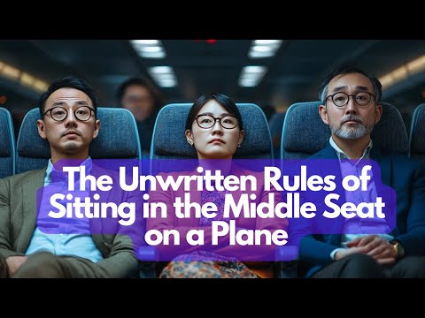 The Unwritten Rules of Sitting in the Middle Seat on a Plane