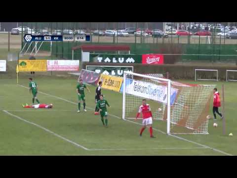 23. krog: Aluminij - Krško 1:1; Prva liga Telekom Slovenije 2016/17