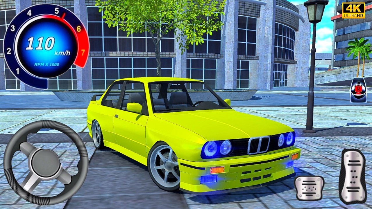BMW E30 USA Drive | Insane Graphics & Realistic Physics & Steering 😎