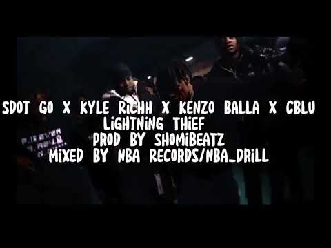 Sdot Go X Kyle Richh X Kenzo Balla X CBlu-Lightning Thief (Music Video) (Prod By @Shomiibeats)