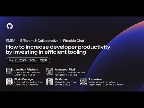 How to increase developer productivity by investing in more efficient tooling (EMEA)