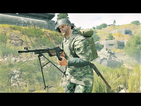 Enlisted: Germany vs USA - D-Day - Invasion of Normandy | No Commentary