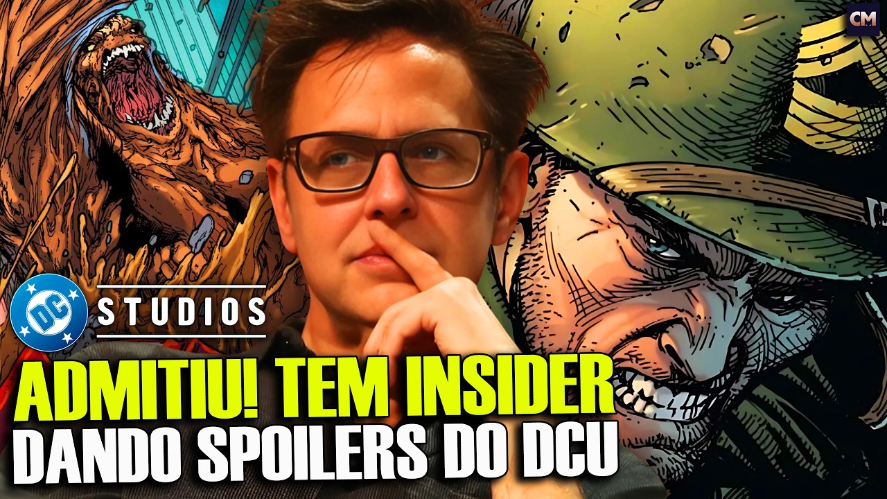 DCU | JAMES GUNN CONFESSOU, TEM INSIDER TRAZENDO SPOILERS DO DCU + DETALHES DO UNIVERSO DC EM FILMES