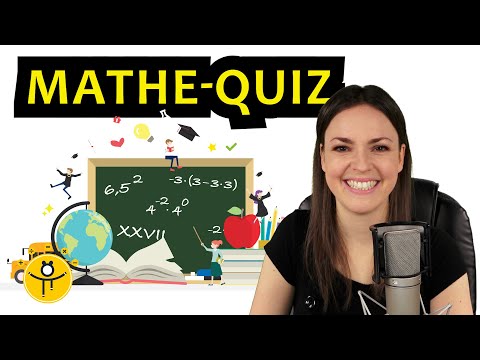 Mathe QUIZ Grundlagen – Schaffst du ALLE?