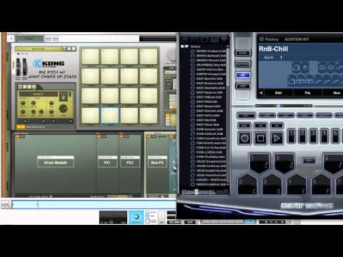 live sampling in Reason 5 {view in (480p)}