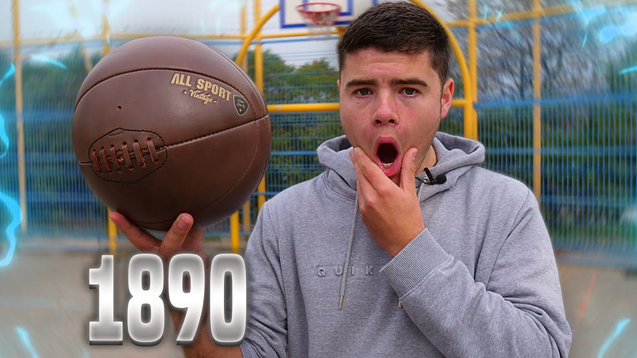UN BALLON DE BASKET DE 1890 !