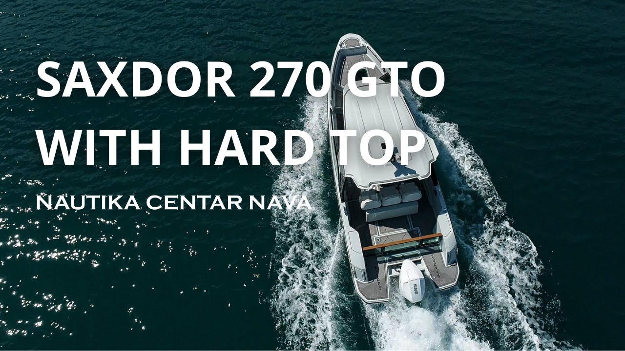 Saxdor 270 GTO - Test Drive in Croatia