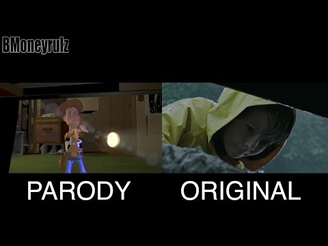 TOY STORY In The Style Of IT (2017) Side-By-Side W/ Original Trailer
