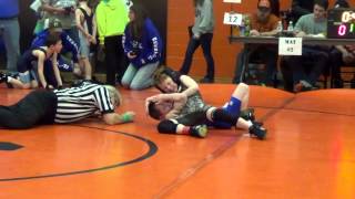 preview picture of video 'Jersey Shore Novice Wrestling Tournament #4'