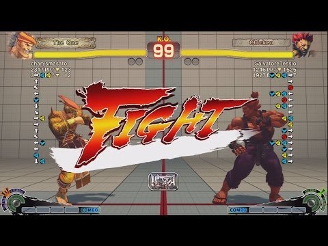 Karachin (Adon) vs Shanson (Gouki) - USF4 Match *1080p*
