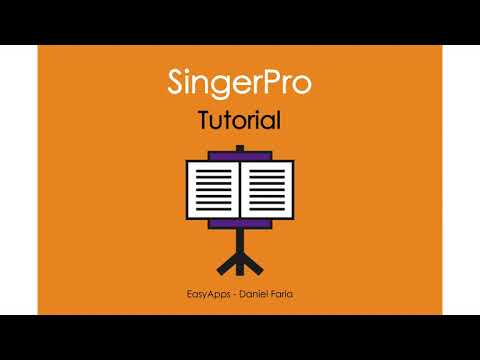 SingerPro Music Teleprompter Video