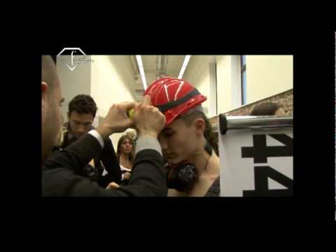 fashiontv | FTV.com - FRANKIE MORELLO -BACKSTAGE-UOMO A/I 08-09