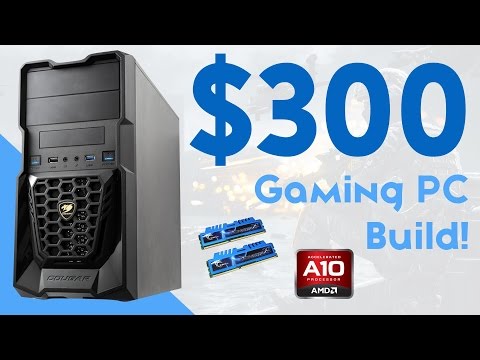 EPIC $300 Gaming PC Build October/November 2015 [1080P GAMING!]