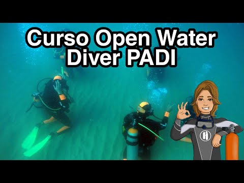 MERGULHO PARA INICIANTES-OPEN WATER DIVER