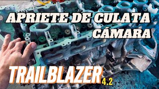 TORQUE O APRIETE DE CULATA DE LA CHEVROLET TRAILBLAZER 4.2