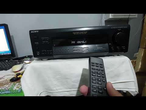 Sony str de215 stereoreceiver. test