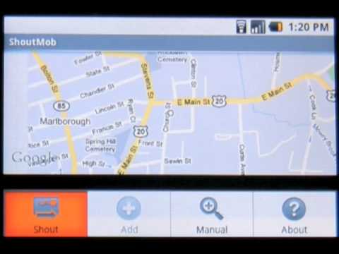 ShoutMob Android App Review - AndroidApps.com