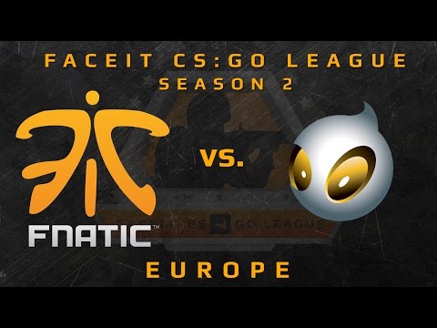 Fnatic vs Dignitas  de_inferno WEEK 3 (FACEIT CS:GO League Season 2)