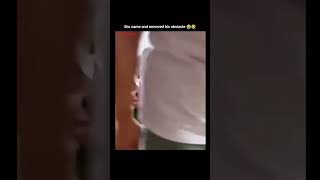 Bro came and removed his obstacle 😭🤣 #music #theweeknd #funny #friends #funnyvideo #love #trending