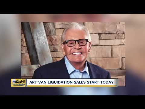 Art Van liquidation sales begin Friday after closure announcement