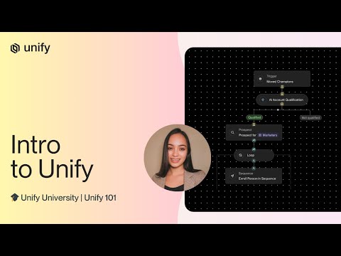Unify 101: Intro to Unify