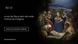 Daily Homily | The voice of God comes from where you least expect it. (Christmas Octave - 12/30/25)