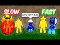 Adopted by SLOWEST vs FASTEST Blox Fruits Family