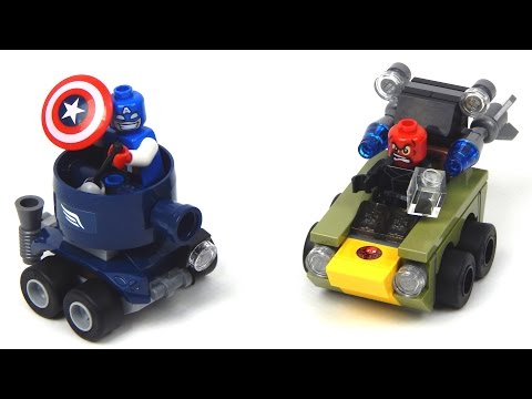 Vidéo LEGO Marvel 76065 : Capitaine America contre Crâne rouge